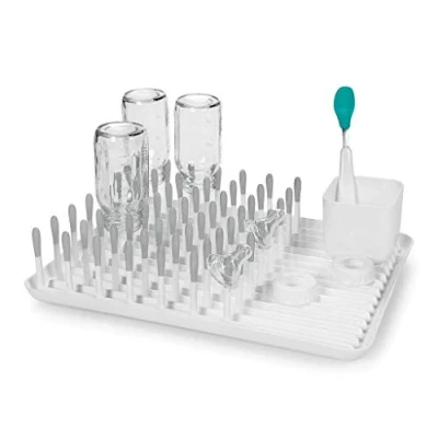 Image of OXO Tot Bottle Drying Rack, Gray, 1 Count (Pack of 1)
