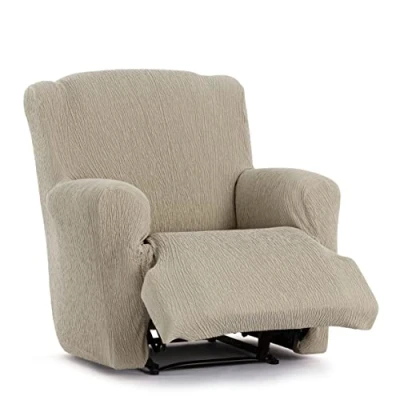 Image of Eysa Llion Sofa Cover, Lycra, Vison 11, 1 Seater
