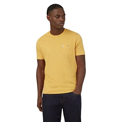 Image of Ben Sherman Mens Butterscotch Short Sleeve T Shirt