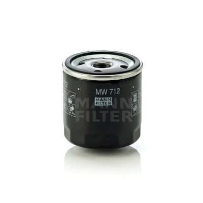 Image of 11001300053, 11001341616, 11002300053, 11421460697, 11421460833 Oil Filter MANN MW 712 3/4 16 UNF 1B Spin on