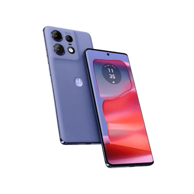 Image of Motorola edge50 pro Smartphone (6,67&quot; Super HD pOLED Display, 50 MP Camera with OIS, 12/512 GB, 4500 mAh, incl. 125W charger, Android 14) Luxe Lavender, protection cover
