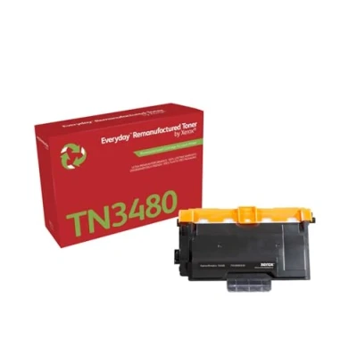 Image of Xerox Everyday Remanufactured Brother TN3480 Black Toner 006R03618