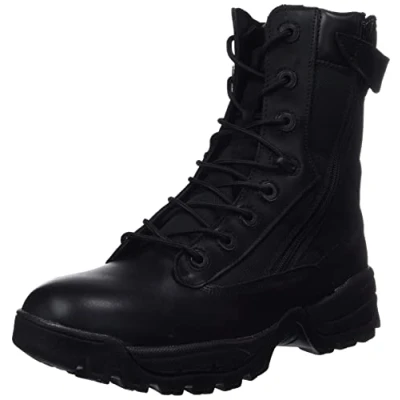 Image of Mil Tec Unisex tactical hiking boots, black, 10 UK