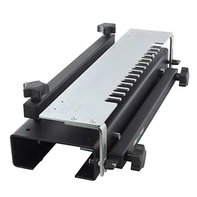 Image of Trend 300mm Half Blind Dovetail Jig, Router Bit &amp; Guide Bush for Accurate and Easy Joinery, CDJ300, 12 in.
