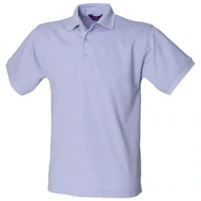 Image of Henbury Mens Short Sleeved 65/35 Pique Polo Shirt (XL) (Lavender)