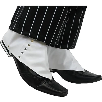 Image of White Spats for Classic Fancy Dress