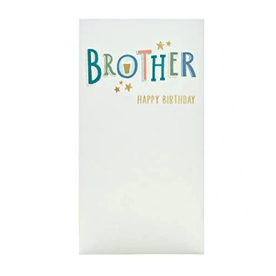 Image of UK Greetings Brother Birthday Card for Him Beer