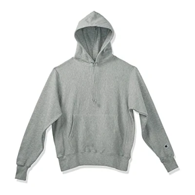 Image of Champion LIFE Men&#039;s Reverse Weave Pullover Hoodie, Oxford Gray Gf68, S