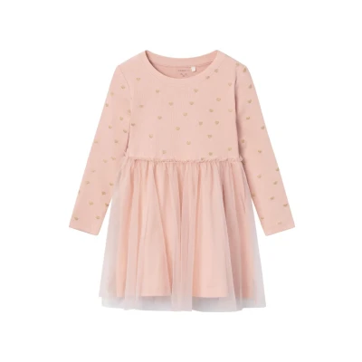 Image of Name it Nmfnadja dress Cocktail / Party for kids, Size: 2 3y, Rose smoke