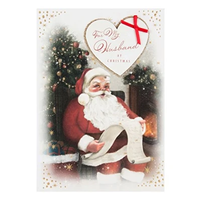 Image of Hallmark Husband Christmas Card &#039;Sharing with You&#039; Medium