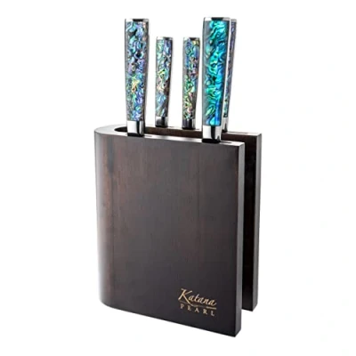Image of Katana Pearl KP 600/6B 6 Piece Knife Block Set, Saya
