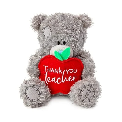 Image of ME TO You Thank Teacher Tatty Teddy Plush Bear 10cm High Official Collection, Grey