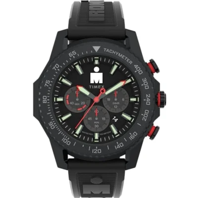Image of Timex Men Analog Quartz Watch with Polyurethane Strap TW2W55400VQ