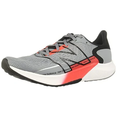 Image of New Balance Men&#039;s FuelCell Propel v2 Road Running Shoe, Steel, 11 UK