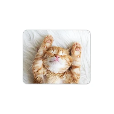 Image of Destination Vinyl Ltd Cute Kitten Mouse Mat Pad Ginger Cat Mum Sister Daughter Computer #13113