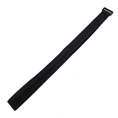 Image of Hook &amp; Loop Elastic Straps, All Purpose Reusable Tie Down Straps (2, 25mmx760mm)
