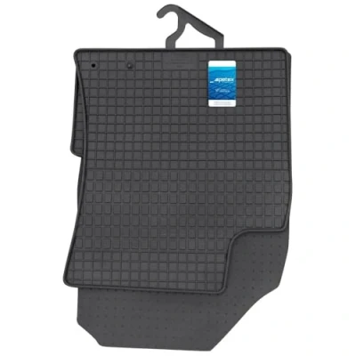 Image of PETEX Rubber Mats Suitable for Cee&#039;d from 06/2018 / Pro 01/2019 XCeed 2019 Black Set of 4