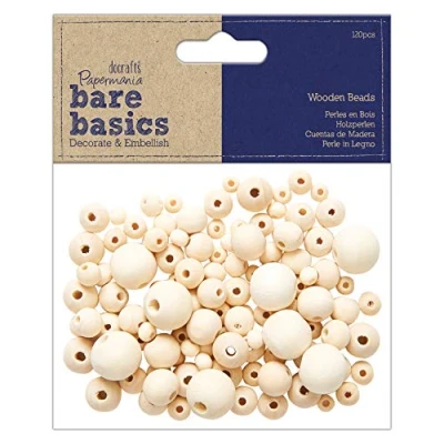 Image of Bare Basics Wooden Embellishments, Natural, N Applicable