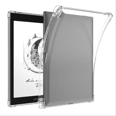 Image of GIOPUEY for Boox Tab Mini C 7.8 Clear Case Soft TPU Back Shell, Slim Cover with Airbag Protection, Lightweight, Compatible Transparent