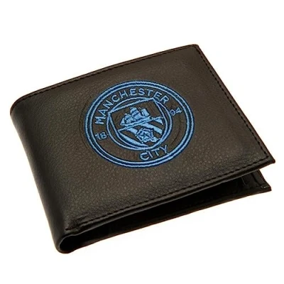 Image of Manchester City F.C. Money Wallet with Embroidered Club Crest