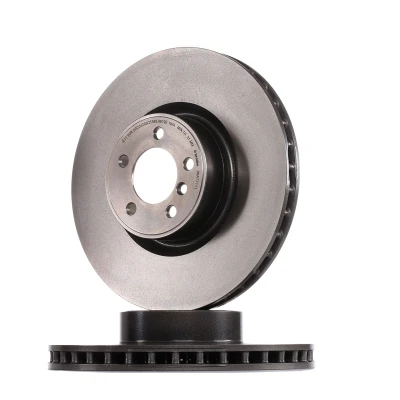 Image of LR011591, LR031845 Brake DISC BREMBO Coated LINE 09.A771.11 380mm 34mm 5 internally vented High carbon LAND ROVER: Range Rover 3