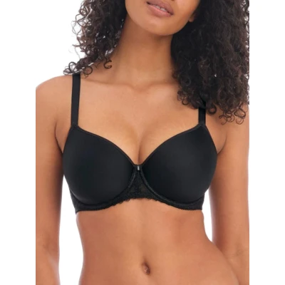 Image of Freya Women&#039;s Signature Underwire Spacer T Shirt Bra, Black, 34E