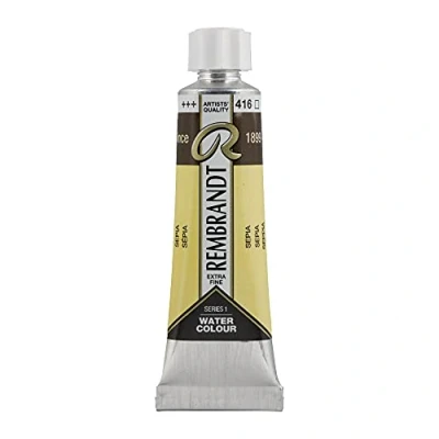 Image of Rembrandt Watercolour Tube 10 ml Sepia 416