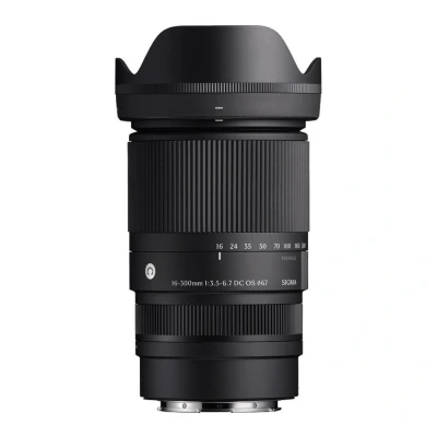 Image of SIGMA Contemporary 16 300 mm f/3.5 6.7 DC OS Telephoto Zoom Lens for Sony, Black