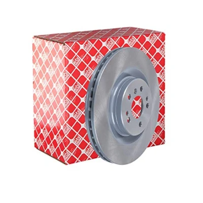 Image of 1644210512, 1644211412, 1664210712, 1664211400, A1644210512 Brake disc FEBI BILSTEIN 24745 Front Axle 350mm 32mm 5 Hole 112mm internally vented Coated