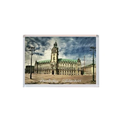 Image of Hamburg Germany Jumbo Fridge Magnet