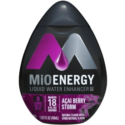 Image of MIO Liquid Water Enhancer Energy ACAI Berry Storm 48ml Drink Mix