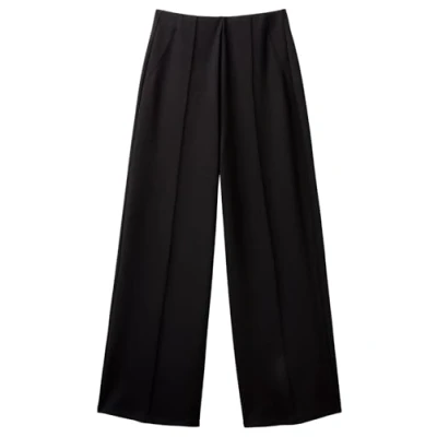 Image of United Colors of Benetton Women&#039;s Pantalone 38y6df017 Trouser, Black 100, XL