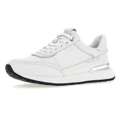 Image of Michael Kors NOVA Trainer Trainers, Women&#039;s, Size: 3, Optic white Leather