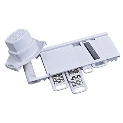 Image of Alpina 871125295450 Multi Purpose Grater, Stainless Steel, White, 31.5 x 11 1.75 &quot;