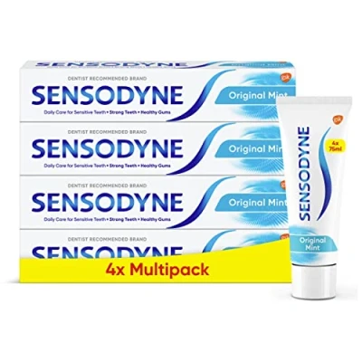 Image of Sensodyne Daily Care Fresh Mint Toothpaste Multipack, 75ml, 4 Pack