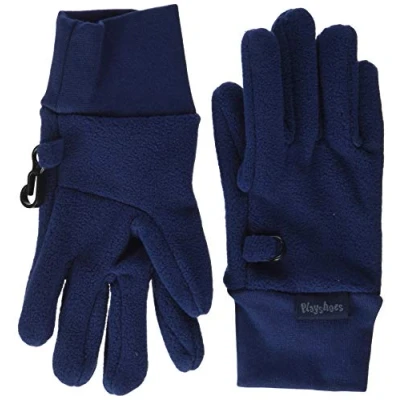 Image of Playshoes Unisex Kids Fleece finger glove 422049, 11 Navy, 2 (ca. 4 Jahre)