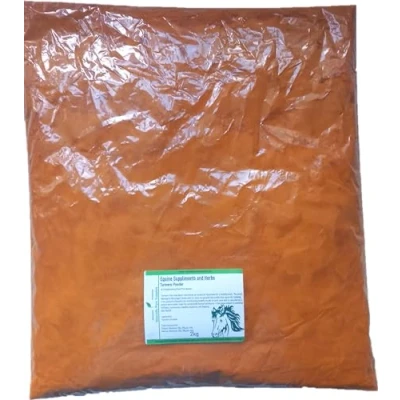Image of Turmeric Powder Horse Herb, Equine Natural Feed Supplement 2kg