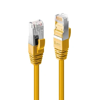 Image of LINDY 45987 15 m Cat.6 S/FTP LSZH Network Cable Yellow Halogen Free