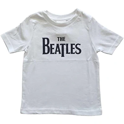 Image of The Beatles Boys/Girls Drop T Shirt, white, 18 Months