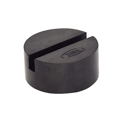 Image of DEDC 1pcs Rubber Jack Pad for Trolley Jack, Universal Slotted Frame Rail Protector, Pinch Weld Protector (Diameter 2.9inch, Thickness 1.37inch)