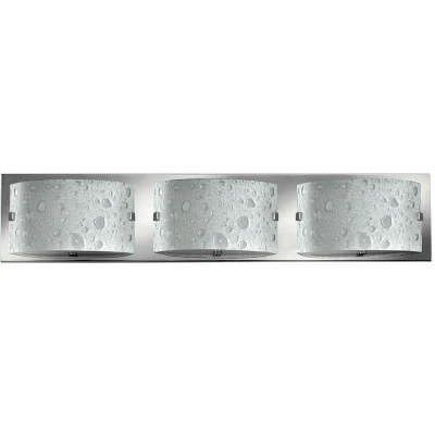 Image of Daphne 3 Light Outdoor Wall Polished Chrome IP44, G9