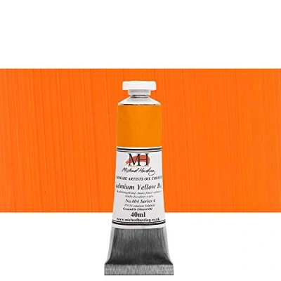 Image of Michael Harding Oil Colour : 40ml Cadmium Yellow Deep