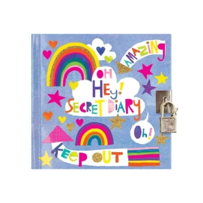 Image of Rachel Ellen Oh Hey Rainbow Themed Secret Diary