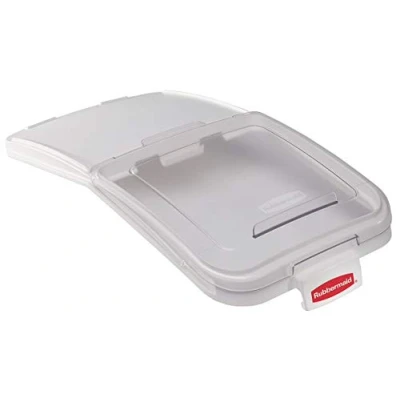 Image of Rubbermaid ProSave Sliding Lid with 0.9 Litre Scoop for FG360288 Ingredient Bin Clear