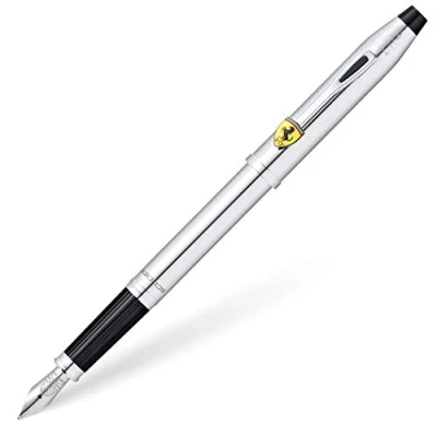 Image of Cross Ferrari Century II Fine Nib Fountain Pen Gloss Chrome