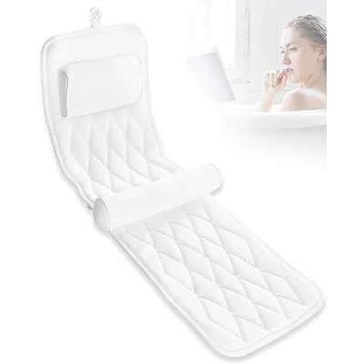 Image of Bath Pillow,Bath Pillows for Tub Neck and Back Support, Bathtub Head Neck, Pillow, Accessories Women, Hot Adults, Pillow