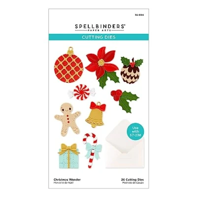 Image of Spellbinders Christmas Wonder Etched Dies from The Envelope of Collection