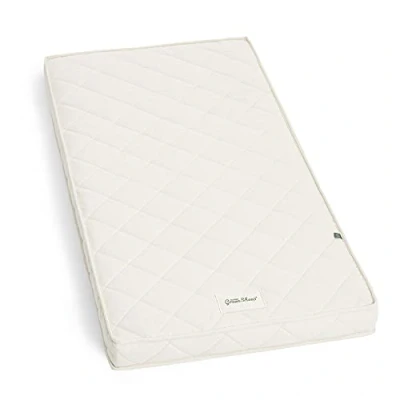 Image of The Little Green Sheep Twist Cot Bed, Breathable Mattress (for Boori Crib), 77 x 132 cm, Coconut Coir, Cotton, Wool, Latex, Colour, To fit 77cm 132cm