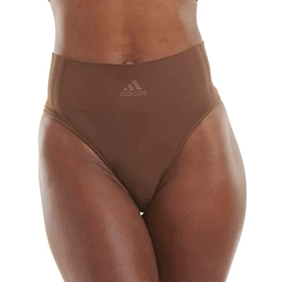 Image of adidas Women&#039;s Thong Panties, Toasted Mocha, M