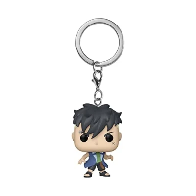 Image of Funko POP! Keychain: Boruto Kawaki Boruto: Naruto Next Generations Novelty Keyring Collectable Mini Figure Stocking Filler Gift Idea Official Merchandise Anime Fans Backpack Decor